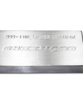 100 Ounce .999 Fine Silver Engelhard Bar