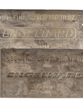 100 oz Engelhard Silver Bar (Secondary Market)