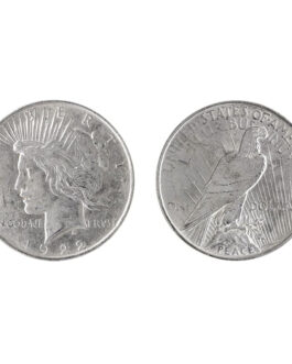 Peace Silver Dollar Coin (1922-26, 1934-35, AU)