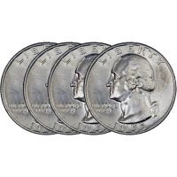 90% Silver Quarters ($1 FV)