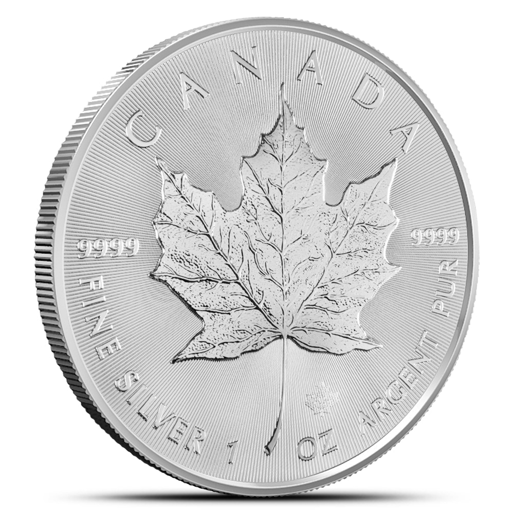 2022 1 oz Canadian Silver Maple Leaf Coin (BU)