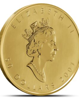 2001 1 oz Canadian Gold Maple Leaf Coin