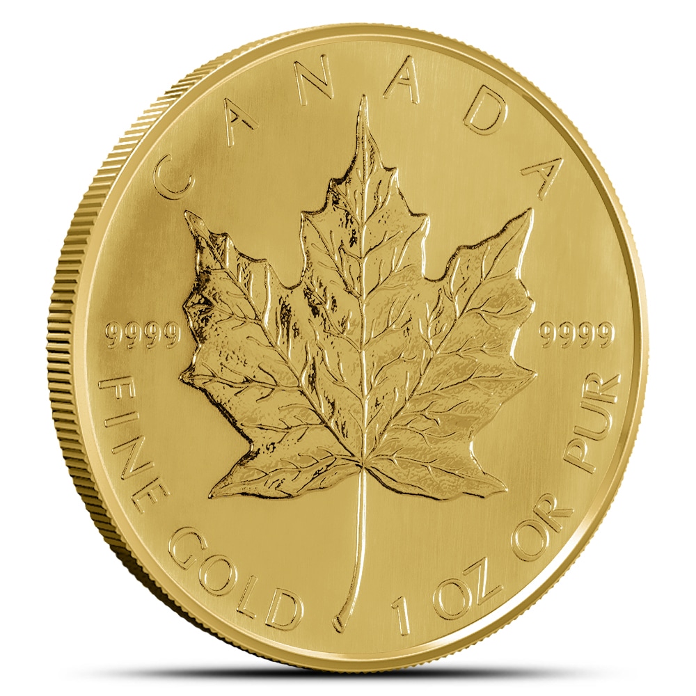 2001 1 oz Canadian Gold Maple Leaf Coin