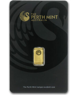 1 Gram Perth Mint Gold Bar (New w/ Assay)