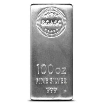 100 oz BGASC Silver Bar (New)