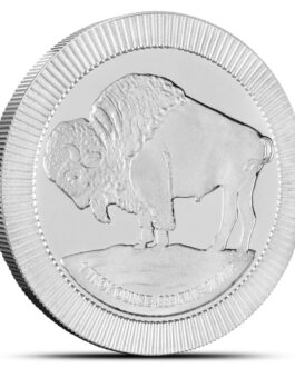 1 oz Silvertowne Buffalo Stackable Silver Round (New)