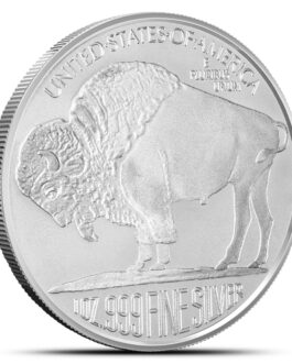 1 oz SilverTowne Buffalo Silver Round (New)