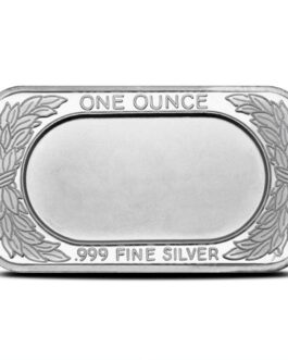 1 oz SilverTowne Happy Halloween Witch Silver Bar (New)