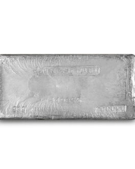 100 oz Engelhard Cast-Poured Silver Bar (Bull Logo)