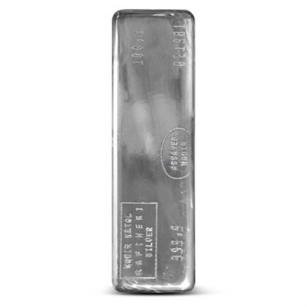 100 oz Nadir Refinery Silver Bar (New)